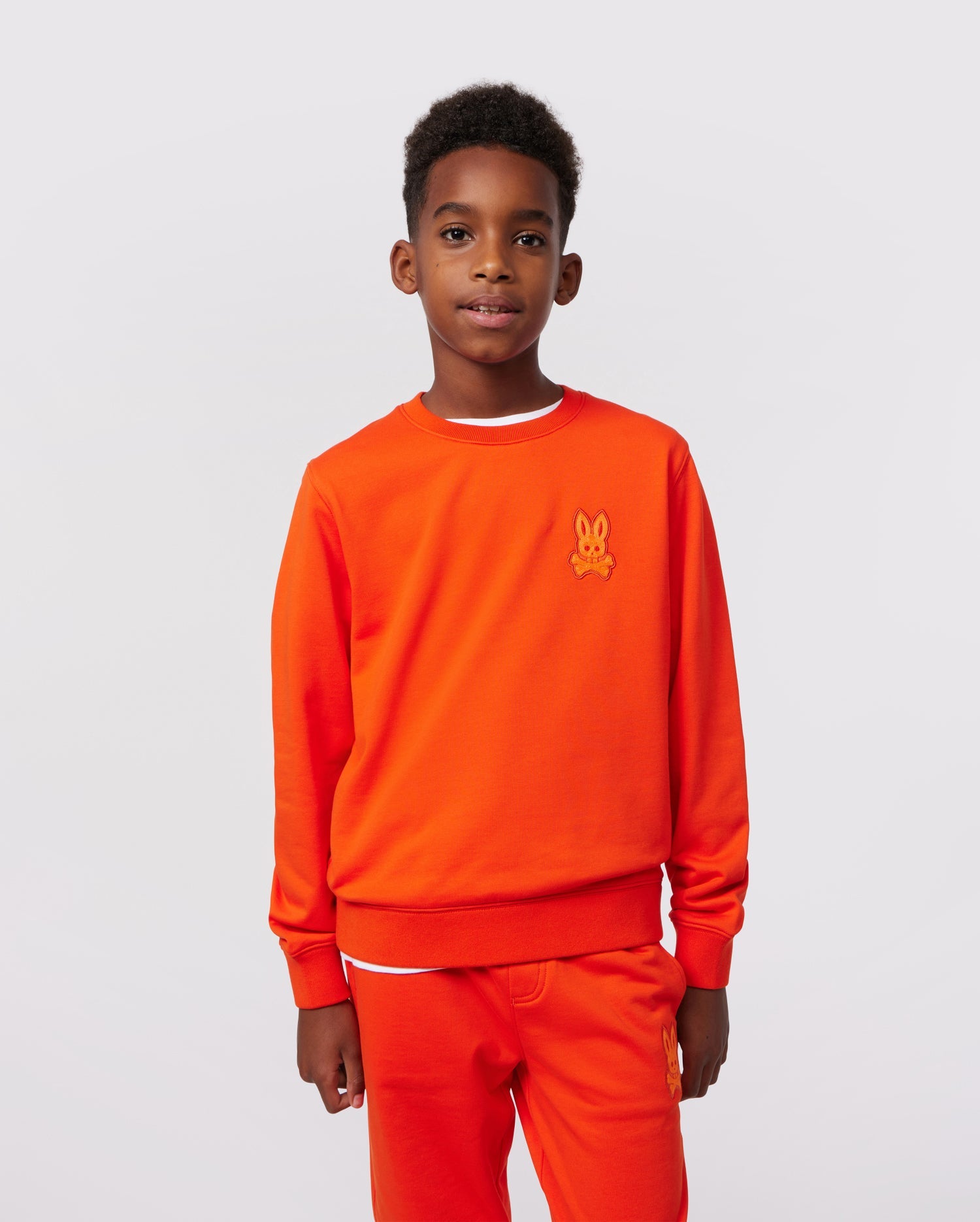 Kids orange best sale sweatshirt