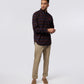MENS FORRESTON BRUSHED LONG SLEEVE SHIRT - B6C553Z1SH
