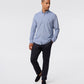 MENS ASTOR KNIT OXFORD LONG SLEEVE SHIRT - B6C821Z1PC