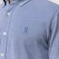 MENS ASTOR KNIT OXFORD LONG SLEEVE SHIRT - B6C821Z1PC