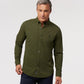 MENS ASTOR KNIT OXFORD LONG SLEEVE SHIRT - B6C821Z1PC