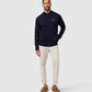 MENS SARATOGA ZIP MOCK NECK SWEATER - B6E733A2SW