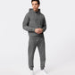 MENS ROYCE FLOCKING HOODIE  - B6H226W1FT