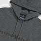 MENS ROYCE FLOCKING HOODIE  - B6H226W1FT