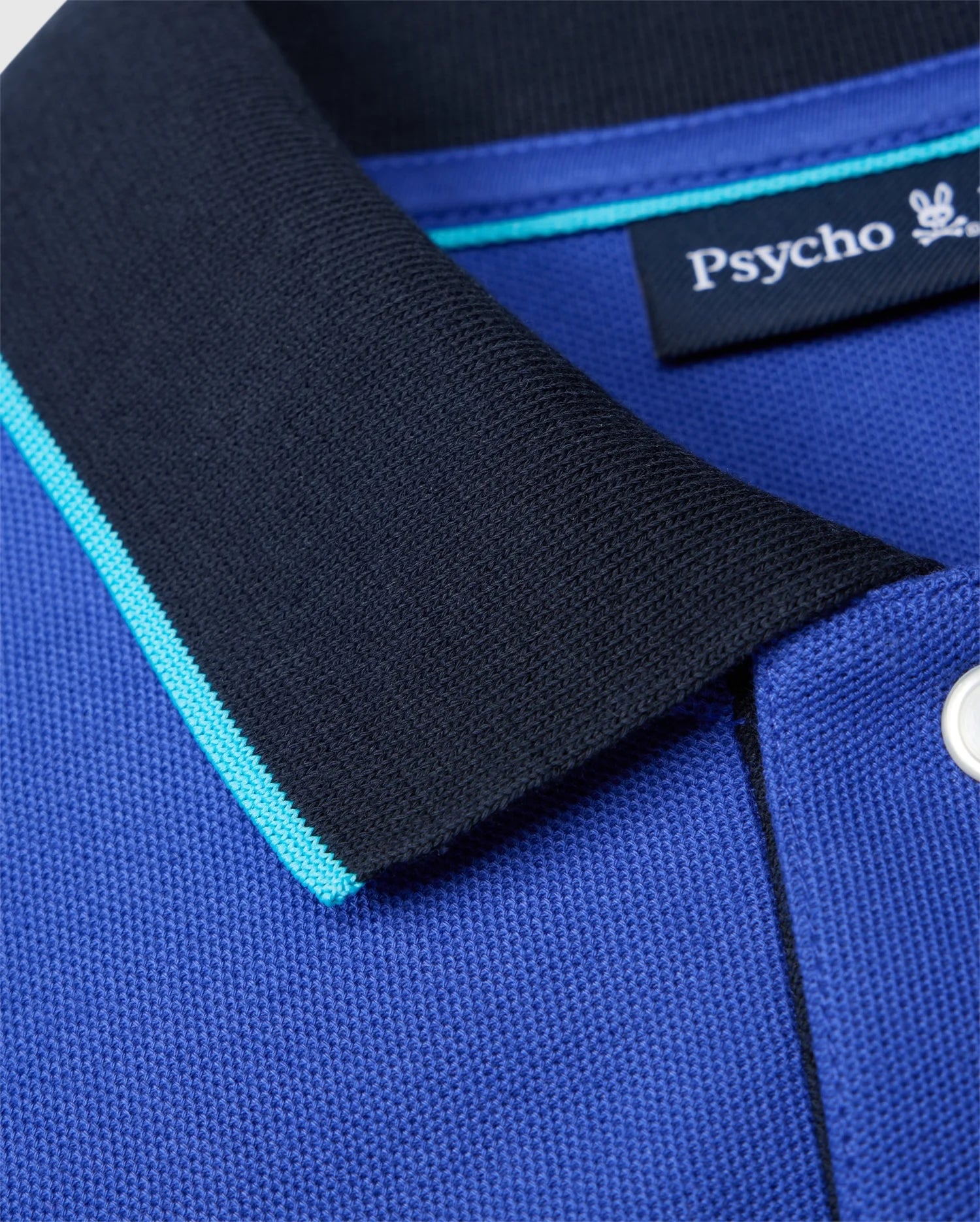 MENS BLUE TROY PIQUE POLO PSYCHO BUNNY 475 ROYAL BLUE XXL