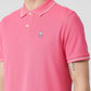 mens pink polo shirt