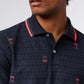 MENS BELMONT ALL OVER PRINT PIQUE POLO SHIRT - B6K607A2PC
