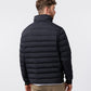 MENS EVANSTON DOWN PUFFER JACKET WITH RIB INSERTS AND REMOVABLE HOOD - B6N527Z1OW