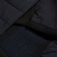 MENS EVANSTON DOWN PUFFER JACKET WITH RIB INSERTS AND REMOVABLE HOOD - B6N527Z1OW