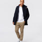MENS CHESTER WOOL BLEND COAT WITH REMOVABLE HOOD AND FUNNEL - B6N551Z1OW