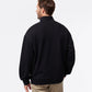 MENS YORKVILLE RELAXED FIT FLEECE HALF ZIP POPOVER - B6S454Z1FT