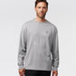 MENS CLASSIC RELAXED FIT LONG SLEEVE TEE - B6T488Z1PC