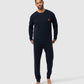 MENS WAFFLE POCKET LONG SLEEVE TEE - B6T672A2CO