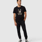 MENS LYNWOOD METALLIC PRINT GRAPHIC TEE - B6U201A2PC