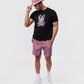 MENS CHICAGO HD DOTTED GRAPHIC TEE - B6U412Z1PC
