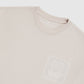 MENS SACRAMENTO RUBBER EMBOSSED RELAXED FIT TEE - B6U622A2PC