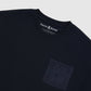 MENS SACRAMENTO RUBBER EMBOSSED RELAXED FIT TEE - B6U622A2PC