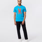 MENS LOS ANGELES FLOCKING GRAPHIC TEE - B6U643Z1PC