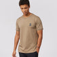 MENS LYNWOOD METALLIC EMBROIDERY FASHION TEE - B6U697A2PC