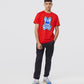 MENS PATCHIN BUNNY LOGO TEE - B6U852U1PC