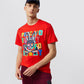 MENS FULTON PRINTED GRAPHIC TEE - B6U870U1PC