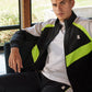 MENS WASCO COLOUR BLOCK TRACK JACKET - B6S136W1NL