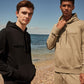 MENS ROYCE FLOCKING HOODIE  - B6H226W1FT