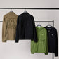 MENS CHESTER TWILL CHORE JACKET WITH EMBROIDERY - B6J387Z1OW