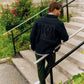 MENS CHESTER SOLID TWILL CHORE JACKET WITH EMBROIDERY - B6J310Z1OW