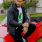 MENS HARVEY EMBROIDERED GRAPHIC TEE - B6U309Z1PC